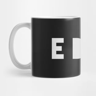 White by edit Mug